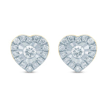 Load image into Gallery viewer, 10KT-0.25CTW EARRINGS