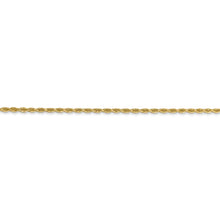 Load image into Gallery viewer, 14k 1.50mm D/C Rope with Lobster Clasp Chain