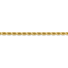 Load image into Gallery viewer, 14k 3.5mm D/C Rope with Lobster Clasp Chain