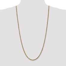 Load image into Gallery viewer, 14k 3.5mm D/C Rope with Lobster Clasp Chain