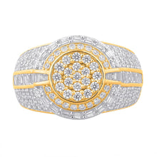 Load image into Gallery viewer, 10KT Two-Tone Gold 1.93 Carat Designer Mens Ring-0329265-TT