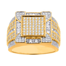 Cargar imagen en el visor de la galería, 10KT Two-Tone Gold 1.69 Carat Designer Mens Ring-0329268-TT