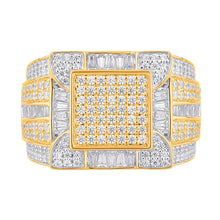 Load image into Gallery viewer, 10KT Two-Tone Gold 1.69 Carat Designer Mens Ring-0329268-TT