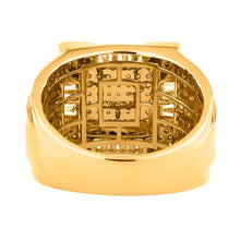 Cargar imagen en el visor de la galería, 10KT Two-Tone Gold 1.69 Carat Designer Mens Ring-0329268-TT