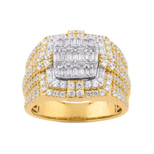 Load image into Gallery viewer, 10KT Two-Tone Gold 2.33 Carat Designer Mens Ring-0329282-TT