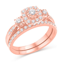 Cargar imagen en el visor de la galería, 10KT All Rose Gold 0.50 Carat Fancy Bridal-0526099-ALR