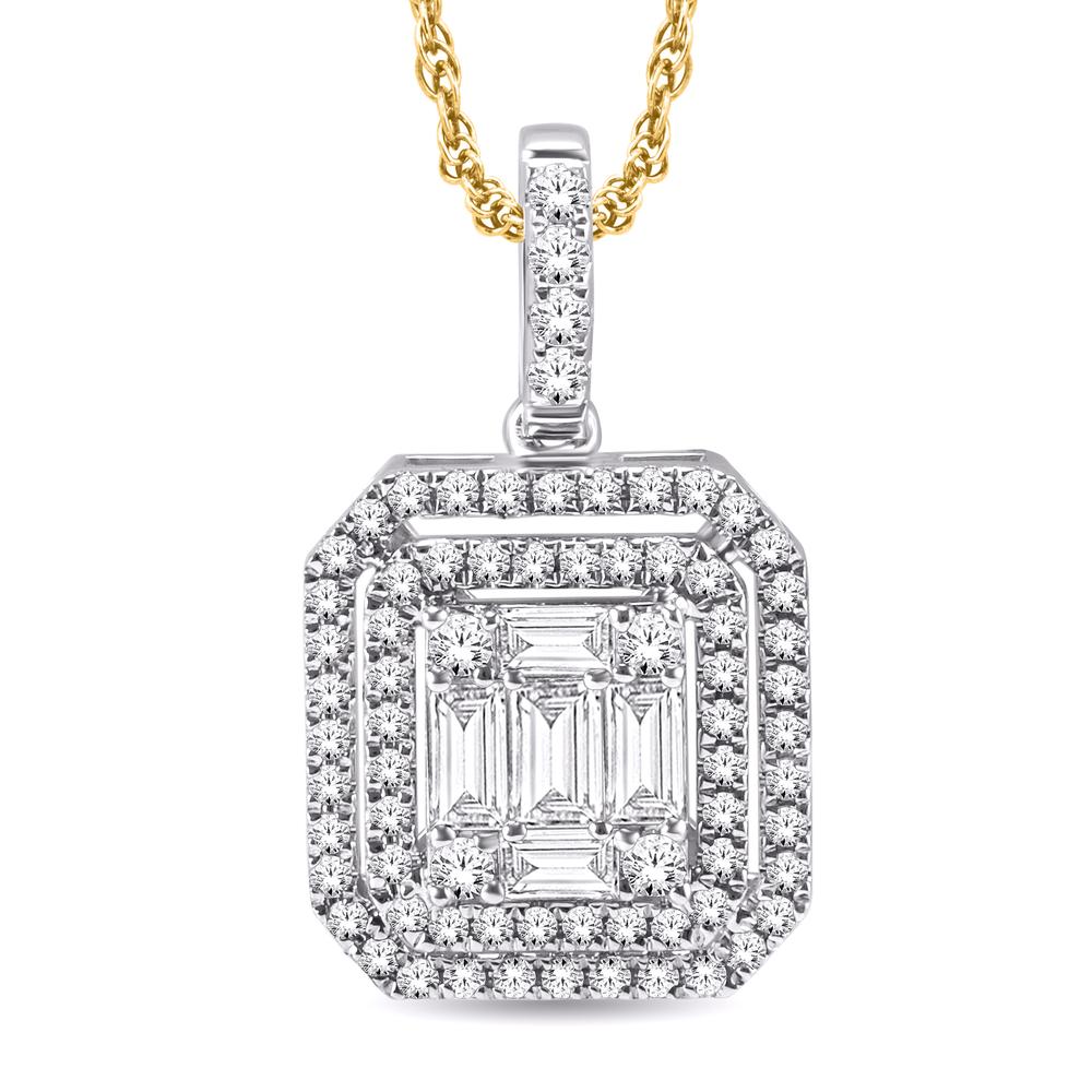 10KT Yellow Gold 0.55 Carat Fashion Pendant-0825401-YG