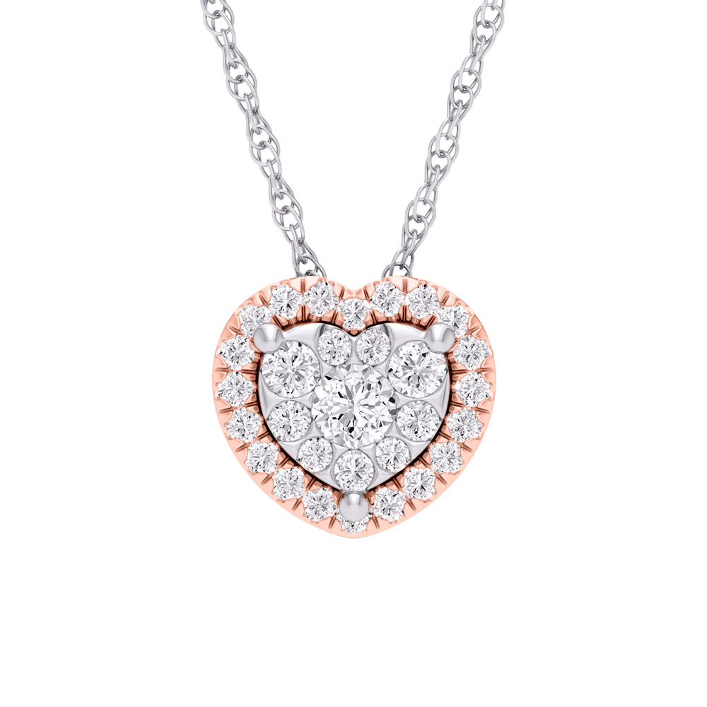 10KT-0.25CTW PENDANT