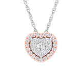 10KT-0.25CTW PENDANT