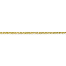 Load image into Gallery viewer, 10k 2mm Diamond-cut Rope Chain