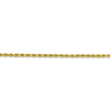 Load image into Gallery viewer, 10k 2.25mm Diamond-cut Rope Chain