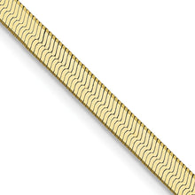 Load image into Gallery viewer, 10k 3mm Silky Herringbone Chain