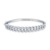 10KT-0.94CTW BANGLE