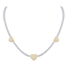 Cargar imagen en el visor de la galería, 10KT-3.65CTW NECKLACE (19 INCH)