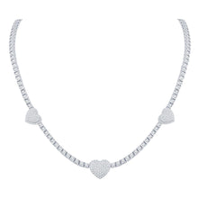 Cargar imagen en el visor de la galería, 10KT-3.15CTW NECKLACE (18 INCH)