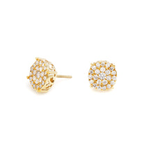 Load image into Gallery viewer, Cluster Diamond Earring