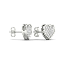 Cargar imagen en el visor de la galería, 10K 0.10CT Diamond Earring