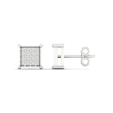 Cargar imagen en el visor de la galería, 10K 0.05CT Diamond Earring