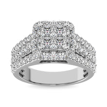 Load image into Gallery viewer, 14K White Gold 3 Ct.Tw.Diamond Engagement Ring