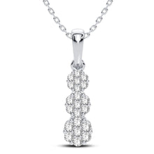 Cargar imagen en el visor de la galería, 10K 0.50CT Diamond Pendant