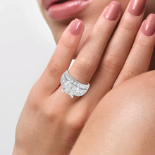 Load image into Gallery viewer, 14K  3.50CT  PR/CT   Diamond  RING.