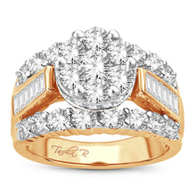 Load image into Gallery viewer, 14K  3.00CT Diamond RING