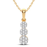 10K 0.50CT Diamond Pendant