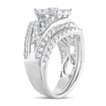 Cargar imagen en el visor de la galería, 14K  1.90CT  DIAMOND  BRIDAL  RING