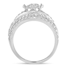 Cargar imagen en el visor de la galería, 14K  1.90CT  DIAMOND  BRIDAL  RING