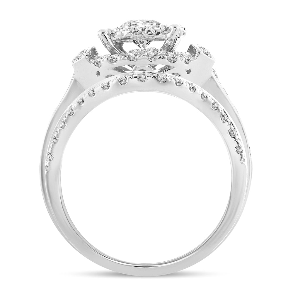 14K  2.00CT  Diamond  BRIDAL  RING