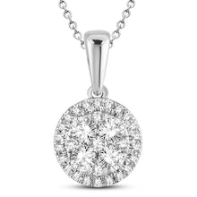 Cargar imagen en el visor de la galería, 14K 0.50ct Diamond Pendant