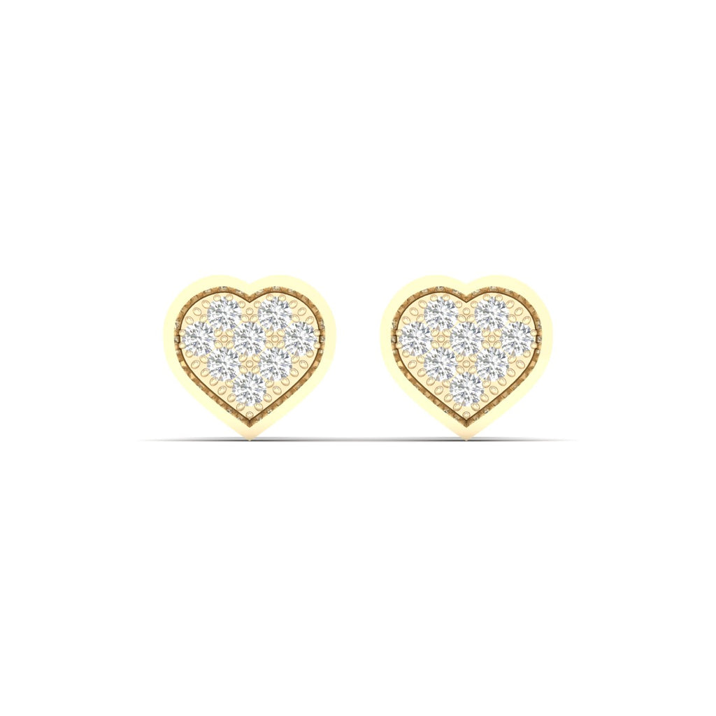 10K 0.05CT Diamond Earring