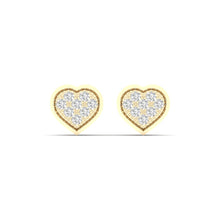 Cargar imagen en el visor de la galería, 10K 0.05CT Diamond Earring