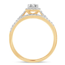 Cargar imagen en el visor de la galería, 14K  1.00CT  DIAMOND  BRIDAL  RING