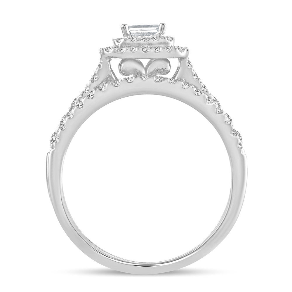 14K 1.00CT Diamond BRIDAL RING