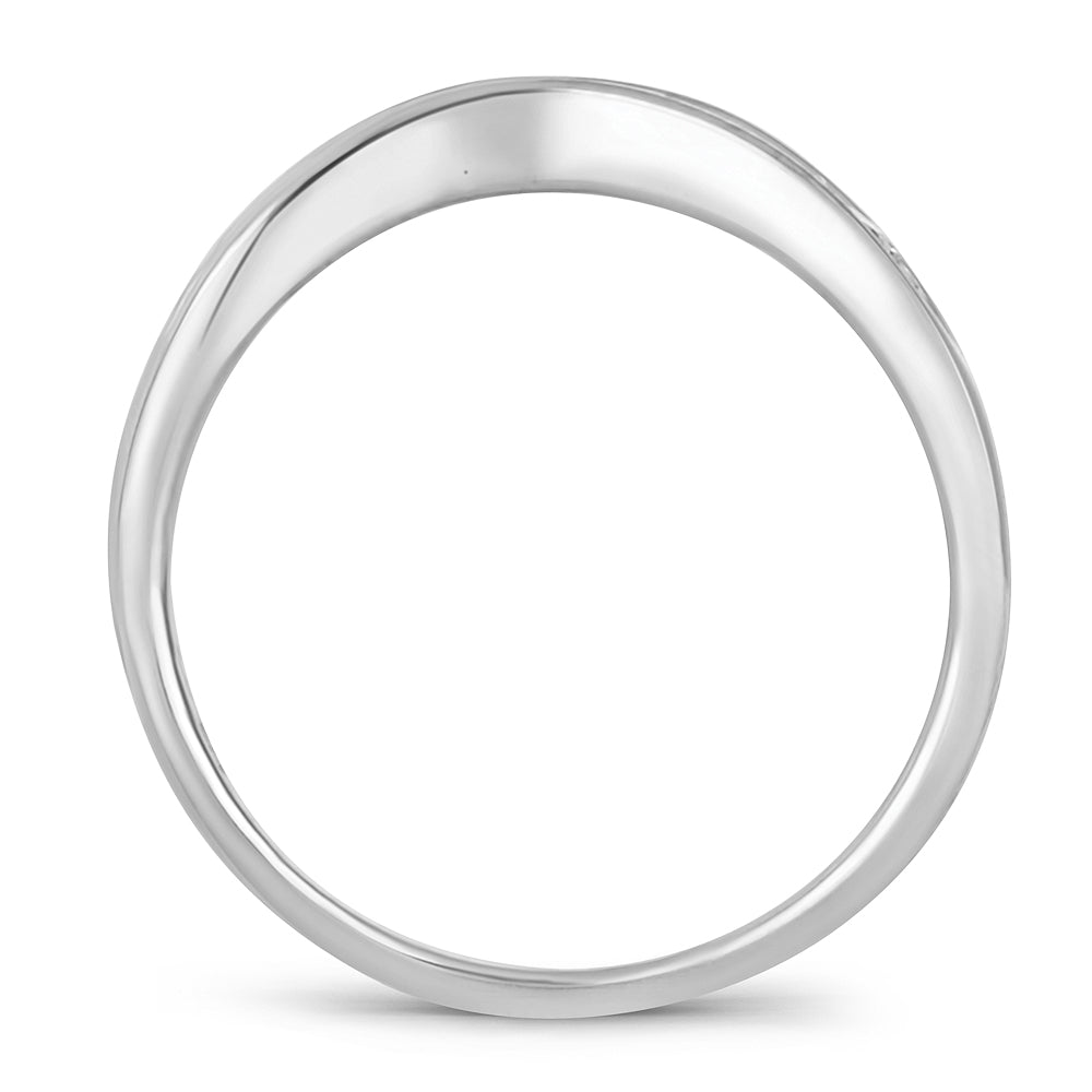 14K 0.33CT  Diamond Enhancer Band