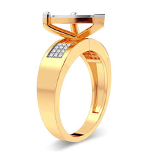 Load image into Gallery viewer, 10K 0.19CT Diamond Ring