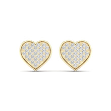 Cargar imagen en el visor de la galería, 10K 0.15CT Diamond Earring