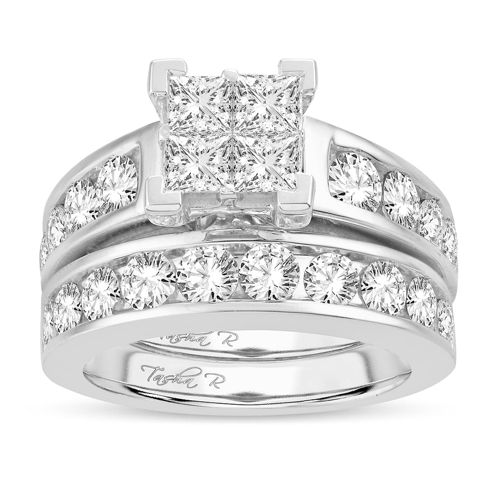 14K 3.00CT Diamond BRIDAL RING