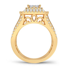 Cargar imagen en el visor de la galería, 14K 1.50CT Diamond Ring