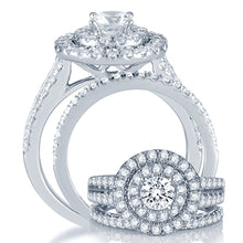 Load image into Gallery viewer, 14K  2.01CT  Diamond  BRIDAL  RING