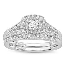 Cargar imagen en el visor de la galería, 14K  0.50CT Diamond Bridal Ring