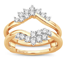 Load image into Gallery viewer, 14K  0.66 CT Diamond Ring Guard