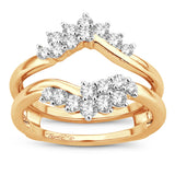 14K  0.66 CT Diamond Ring Guard