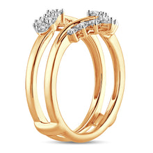 Load image into Gallery viewer, 14K  0.66 CT Diamond Ring Guard