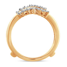 Cargar imagen en el visor de la galería, 14K  0.66 CT Diamond Ring Guard