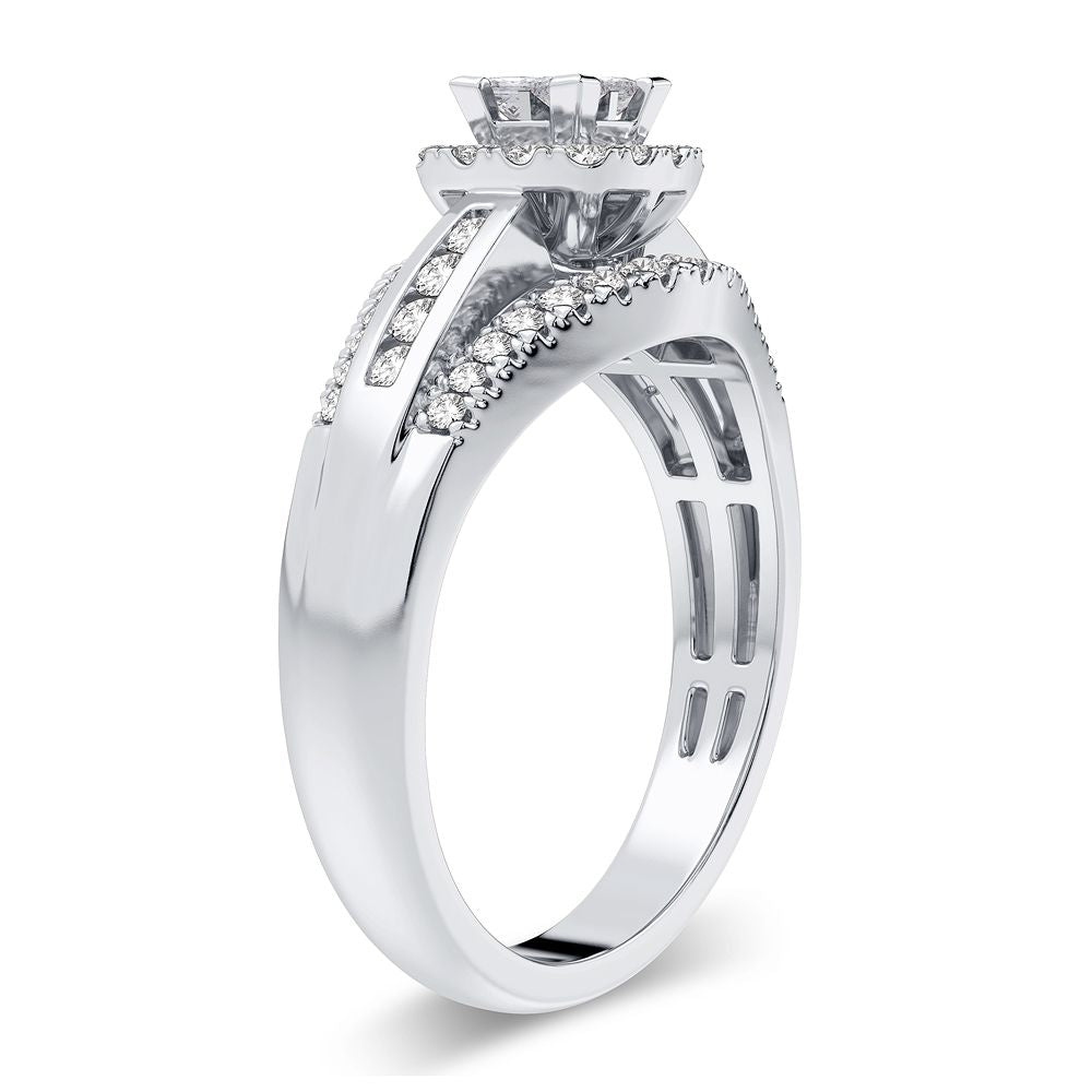 14K 1.00CT Diamond Ring