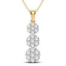 Load image into Gallery viewer, 10K 1.37CT Diamond Pendant