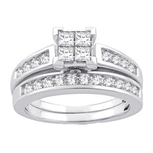 Cargar imagen en el visor de la galería, 10K 0.50ct Princess cut Diamond Ring