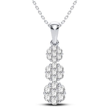 Cargar imagen en el visor de la galería, 10K 0.75CT Diamond Pendant